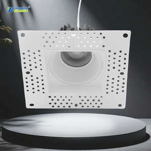 5 colores cambiables Trimless Downlight Trim seleccionable antideslumbrante Trimless empotrable con J-box para Hotel Home para US CA - Product Image 5