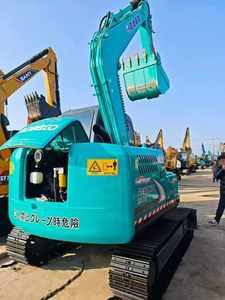 รถขุดขนาดเล็ก Kobelco SK75SR มือสอง รุ่นปี 2024 เครื่องยนต์ Isuzu 7 ตัน กำลัง 42 กิโลวัตต์ ความจุบุ้งกี๋ 0.4 ลูกบาศก์เมตร รถขุดขนาดกะทัดรัด - Product Image 3
