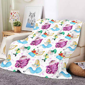 Nueva Manta de Felpa para Niñas con Diseño de la Princesa Alicia, Personalizada con Diseño de Anime y Dibujos Animados, Suave Manta de Franela - Product Image 2