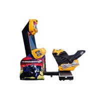Machine d'arcade de course moto FF : Simulateur de moto dynamique avec contrôle de balancier réaliste, à monnayeur pour centre de jeux