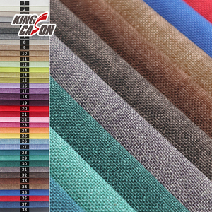 Kingcason tissu chenille velours côtelé canapé couverture <span class=keywords><strong>de</strong></span> meubles <span class=keywords><strong>bouton</strong></span> décoratif élégant en cuir salle d'attente canapé tissu - Product Image 1