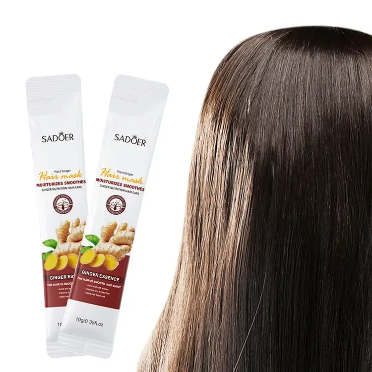 Ginger Nourishing Glossy Conditioner Hair Care Treatment Smoothing Moisturizing Hydrating Keratin Hair Mask For Dry Hair