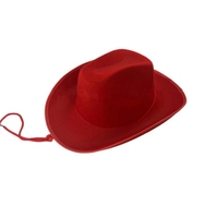 Chapeaux de cowboy en feutre pour femmes en gros pour les fêtes de remise de diplômes, Halloween, Noël, le Nouvel An chinois, la rentrée scolaire, la fête des mères