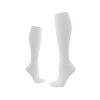 Chaussettes de compression longues pour le cyclisme personnalisées Chaussettes de course à pied pour le fitness en plein air