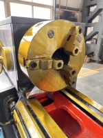 Tour manuel à banc déporté CA6150 1M/1.5M/2M/3M, grande portée, pour le tournage de métaux, destiné à l'usinage industriel d'arbres et de disques, OEM pour usine
