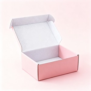 Tùy Chỉnh Màu Sắc Tinh Khiết Uốn Gói Hộp Cho Món Quà Mực Đậu Nành Quần Áo Hộp Đồ Lót Cho Ăn Mặc - Product Image 2