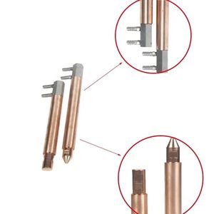 Accesorio para Soldadura por Puntos, Adaptadores de Electrodos Ajustables, Soporte Recto para Electrodos de Soldadura, Portaelectrodos para Soldador por Puntos - Product Image 3