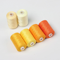 Benang jahit Quilting poliester 1000 yard kualitas tinggi cocok untuk menjahit & Mesin