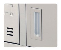 YAGUAN Armoire de rangement pour chaussures et combinaisons de salle blanche, en acier inoxydable 304, 12 compartiments, multi-portes, étagères réglables, démontable, casier de sol