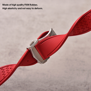 MZDTIMK Nova Pulseira de Relógio em Tecido de Lona FKM 20/21/22mm com Liberação Rápida e Fecho de Desdobramento - Product Image 4