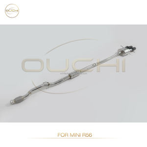 Catback de escape de acero inoxidable Ouchi para <span class=keywords><strong>MINI</strong></span> <span class=keywords><strong>Cooper</strong></span> S R56/<span class=keywords><strong>Cabrio</strong></span> R57 R60 2006-2013 2,0 T/1,6 T con válvulas de silenciador tubos de escape - Product Image 2