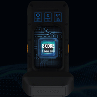 Nueva llegada PDA portátil Android resistente con 5G Wi-Fi NFC 2D Escáner de código de barras Terminal portátil