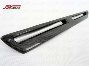 GARDE-BOUE AVANT EN FIBER DE CARBONE ÉVENT POUR 2008-2016 <span class=keywords><strong>NISSAN</strong></span> R35 RTM L'ABC DBA - Product Image 6