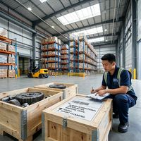 Motor Gearbox Helikal Innomotics D69 D89 3-Tahap In-line untuk Penanganan Material Berat