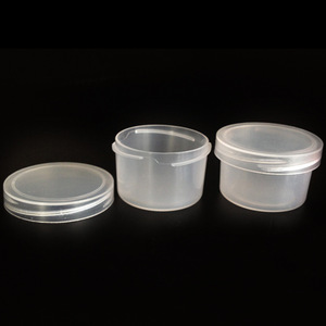 Gobelets d'échantillonnage jetables en plastique transparent avec couvercles à vis, gobelets à urine, gobelets à mucosités, gobelets à échantillons avec couvercles, 60 ml - Product Image 3