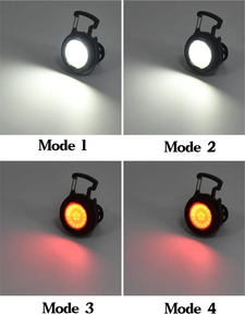 Mini Linterna LED Ultra Brillante para Llavero, Multifuncional, Recargable, Luz de Trabajo, para Exteriores, Senderismo, Camping, Linterna COB - Product Image 5
