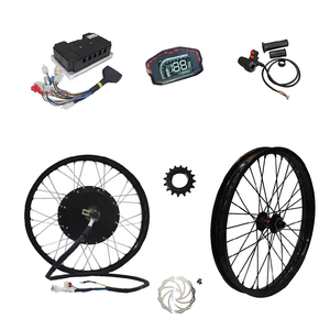มอเตอร์ QS มอเตอร์ QS205 สกู๊ตเตอร์ 3000W 50H V3TI ล้อขนาด 17x1.6 นิ้ว ชุดควบคุม Fardriver ND72450 BLDC ชุดมาตรวัดความเร็ว DKD 3000W 50H - Product Image 3