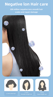 Sèche-cheveux à grande vitesse Ion négatif Professionnel à séchage rapide à faible bruit Sèche-cheveux électrique à air chaud froid domestique avec diffuseur