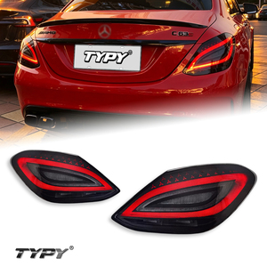 ไฟท้าย LED TYPY สำหรับรถยนต์ Mercedes-Benz C-Class W205 ปี 2015-2021 พร้อมไฟวิ่งกลางวันและไฟเลี้ยวแบบเรียงลำดับ - Product Image 1