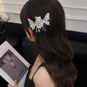 2026 Más Vendido Pasador de Pelo de Mariposa con Estilo Elegante y de Lujo Discreto para Mujer, Joyería de Moda al por Mayor - Product Image 3