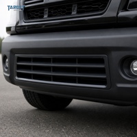 Grille d'aération de pare-chocs avant en plastique noir avec lames pour camionnette JAC T6, pièces de carrosserie automobile en gros