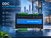 Contrôleur DDC industriel Milesgo DDC2003-8600 prend en charge BACnet, Modbus, MQTT, OPC UA pour CVC, bâtiments intelligents et EMS