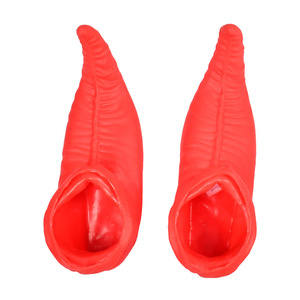 Scarpe <span class=keywords><strong>da</strong></span> elfo adulto carnevale scarpe <span class=keywords><strong>da</strong></span> Clown verdi <span class=keywords><strong>accessori</strong></span> di Halloween - Product Image 4