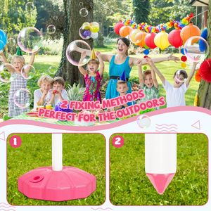 Juguete de Burbujas de Jabón de Plástico con Forma de Farola, Lámpara de Jardín, Máquina Automática de Burbujas para Niños y Adultos, Juego de Fiesta, Venta Caliente en YouTube - Product Image 3