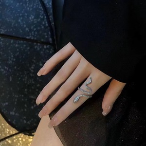 <span class=keywords><strong>Anello</strong></span> Elegante a Forma di <span class=keywords><strong>Serpente</strong></span> per <span class=keywords><strong>Donna</strong></span>, Placcato in Oro KC, Gioiello per Uso Quotidiano e Formale, <span class=keywords><strong>Anello</strong></span> di Lusso per Tutto l'Anno N800216 - Product Image 5