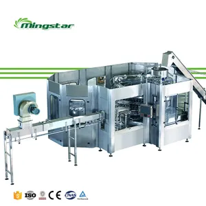 Rotary Automatic Soda Water Making Machine For Large Scale Carbonated Beverage Production Line