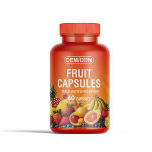 ओम निजी लेबल प्राकृतिक 100% जैविक संपूर्ण खाद्य सुपरग्रीन फल कैप्सूल विटामिन और खनिजों के साथ पूरक - Product Image 5