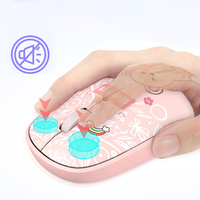 Personnalisé votre conception logo souris sans fil bureau muet 2.4G Bluetooth souris pour ordinateur portable cadeau