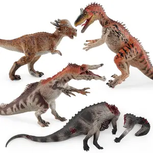 Mainan tangan model dinosaurus Jurassic Simulasi lintas batas dekorasi naga tulang belakang es Styx cakar berat padat