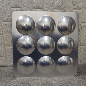 Panneau de <span class=keywords><strong>miroir</strong></span> à bulles sensorielles décoratif en plastique incassable, sans cadre, léger, taille 50x50cm, 1/4/6/8/9/16 bulles - Product Image 4