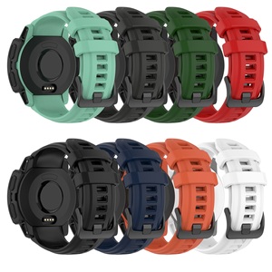 Cinturino in Silicone Traspirante 22mm per <span class=keywords><strong>Smartwatch</strong></span> Garmin Instinct2, Sostitutivo con Fibbia a Perno, Dual Power Surf Tide Instinct Esports - Product Image 1