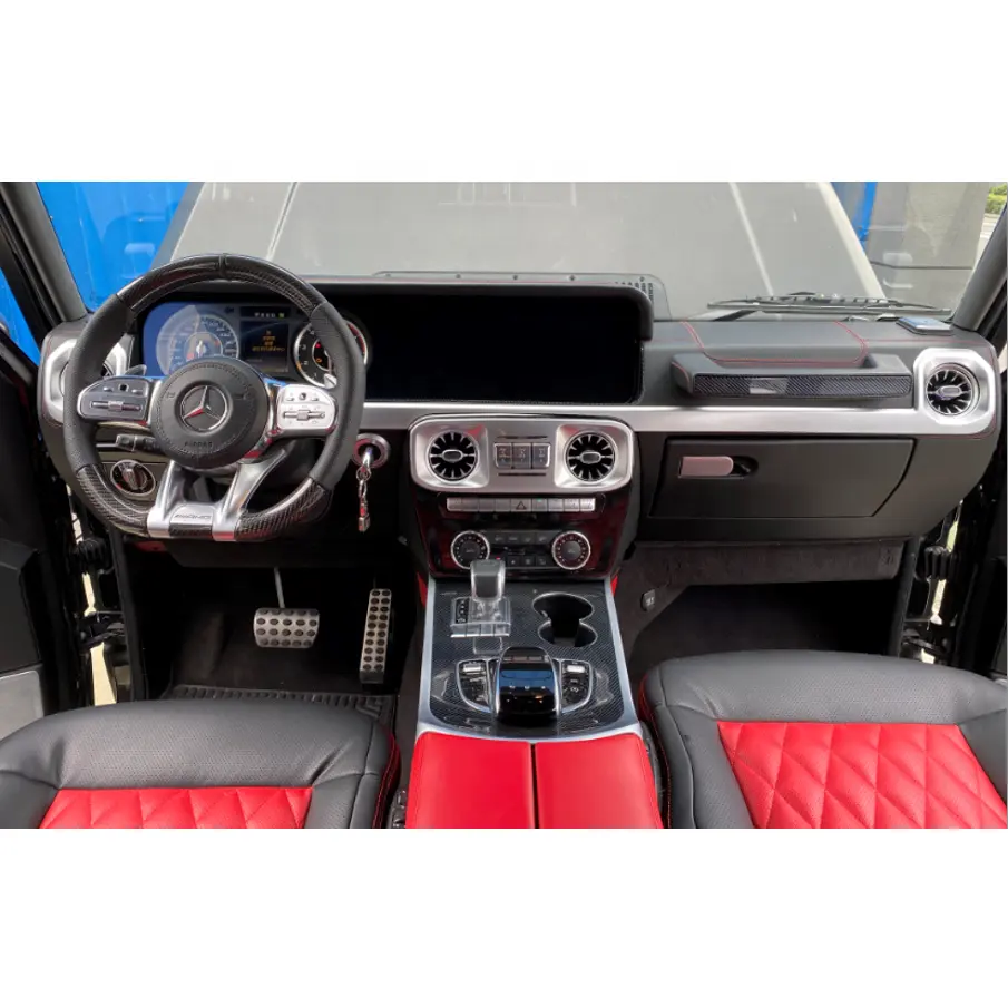 Full interior parts modification upgrade to Brabus style Gclass decoration for mercedes benz G-class