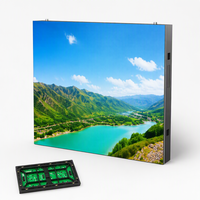 Módulo de Pantalla LED para Exteriores, 320x160mm, SMD, Pixel Pitch P2.5 P3.076 P4 P5 P6 P8 P10, Panel de Pantalla LED Impermeable para Carteleras