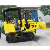 Bulldozer sur chenilles EPA Mini bulldozer agricole FDT3566S-SA 35 ch Bulldozer chinois
