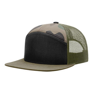 Gorra de Camionero de 7 Paneles con Camuflaje Personalizado para Hombre, Gorra de Camionero con Malla en la Parte Trasera, Gorras de Camionero de Camuflaje de 7 Paneles para Actividades al Aire Libre - Product Image 3