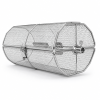 Panier de rôtissoire BBQ en acier inoxydable