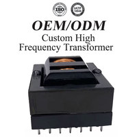 Transformateur haute fréquence Chengpin EC35, noyau en ferrite PC40, alimentation à découpage SMPS, onduleur, pilote LED, OEM personnalisé