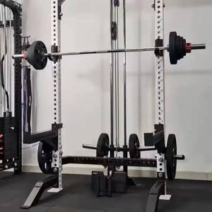 Kéo thấp đôi cột đa chức năng toàn diện ngồi xổm thiết bị tập thể dục mở ngồi xổm băng ghế dự bị Báo Chí giá Giàn khung - Product Image 2