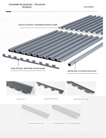 Tuile de toit en aluminium isolée, panneau Great Wall en alliage d'aluminium, isolation thermique pour villa, appartement, bureau, atelier, entrepôt