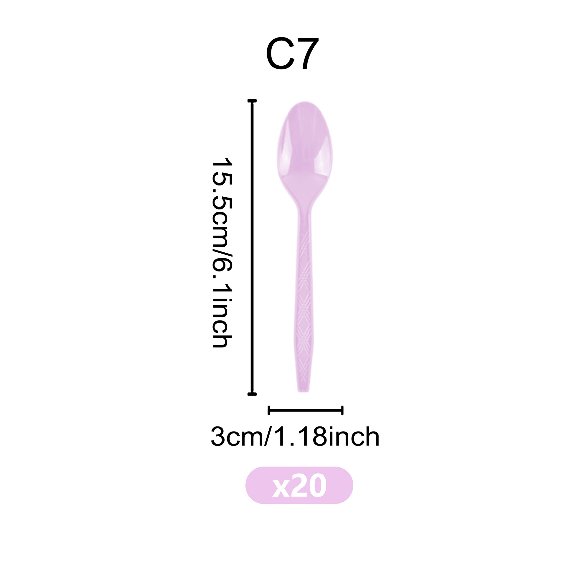 ช้อนสีม่วง C7
