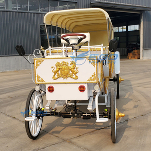 Nuevo Diseño 2025, Carroza Eléctrica de Cenicienta de Estilo Moderno y Popular, Carroza Real de 4 Ruedas para Paseos Turísticos Victoria en Venta - Product Image 2