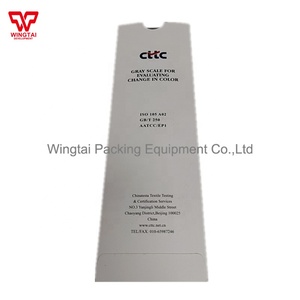 Tarjeta Gris China para la Evaluación de la Solidez del Color de los Textiles ISO 105 A02, A03 para la Evaluación de la Decoloración por <span class=keywords><strong>CTTC</strong></span> - Product Image 2