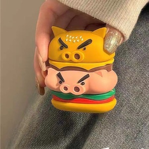 Étui de protection pour écouteurs au design créatif et amusant de Piggy Burger, adapté à l'étui de protection Pro2, <span class=keywords><strong>coque</strong></span> pour écouteurs souple - Product Image 3