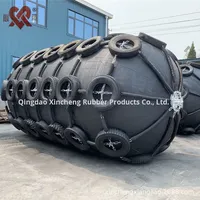 Dok Kapal Tiup Yokohama Black Marine Airbag Fender Karet Pneumatik untuk Penahanan Kapal Diameter 0.5-4.5M Panjang 1.0-9.0M