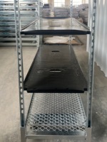 Carrito de Transporte de Plantas con Ruedas Giratorias y Malla Metálica Ajustable