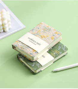 Cuaderno de Tapa Dura con Bordado Floral A6 NEA27, Diario Grueso con 100 Hojas en Blanco, Idea de Regalo para Estudiantes Artistas - Product Image 4